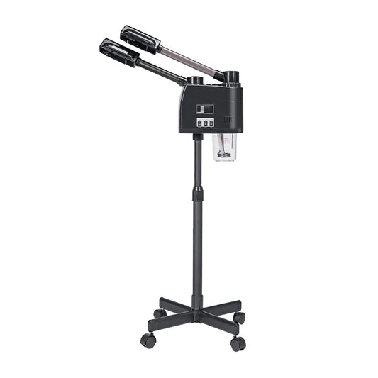 2 in 1 Ozone Nano Hot Cold Facial Steamer Warm Mist Ion Steaner 10s Spray Vaporizer